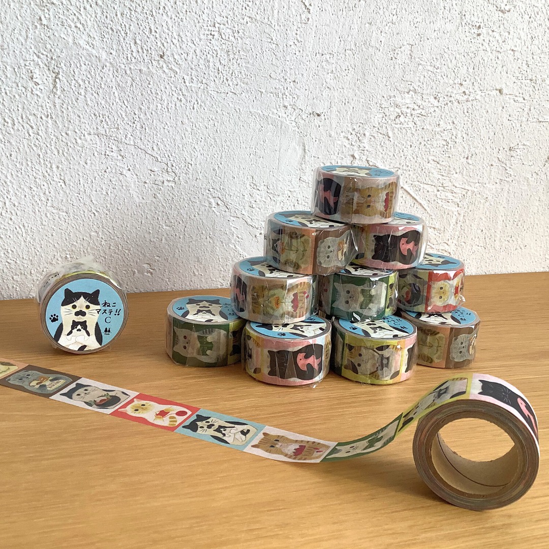 4Legs Washi Tape With Cats - C