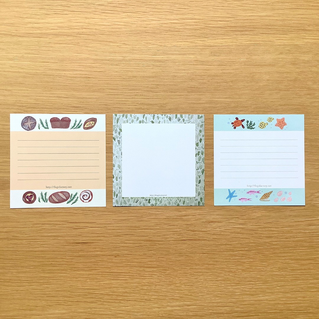 4Legs Notepaper Set - 30 Different Cats