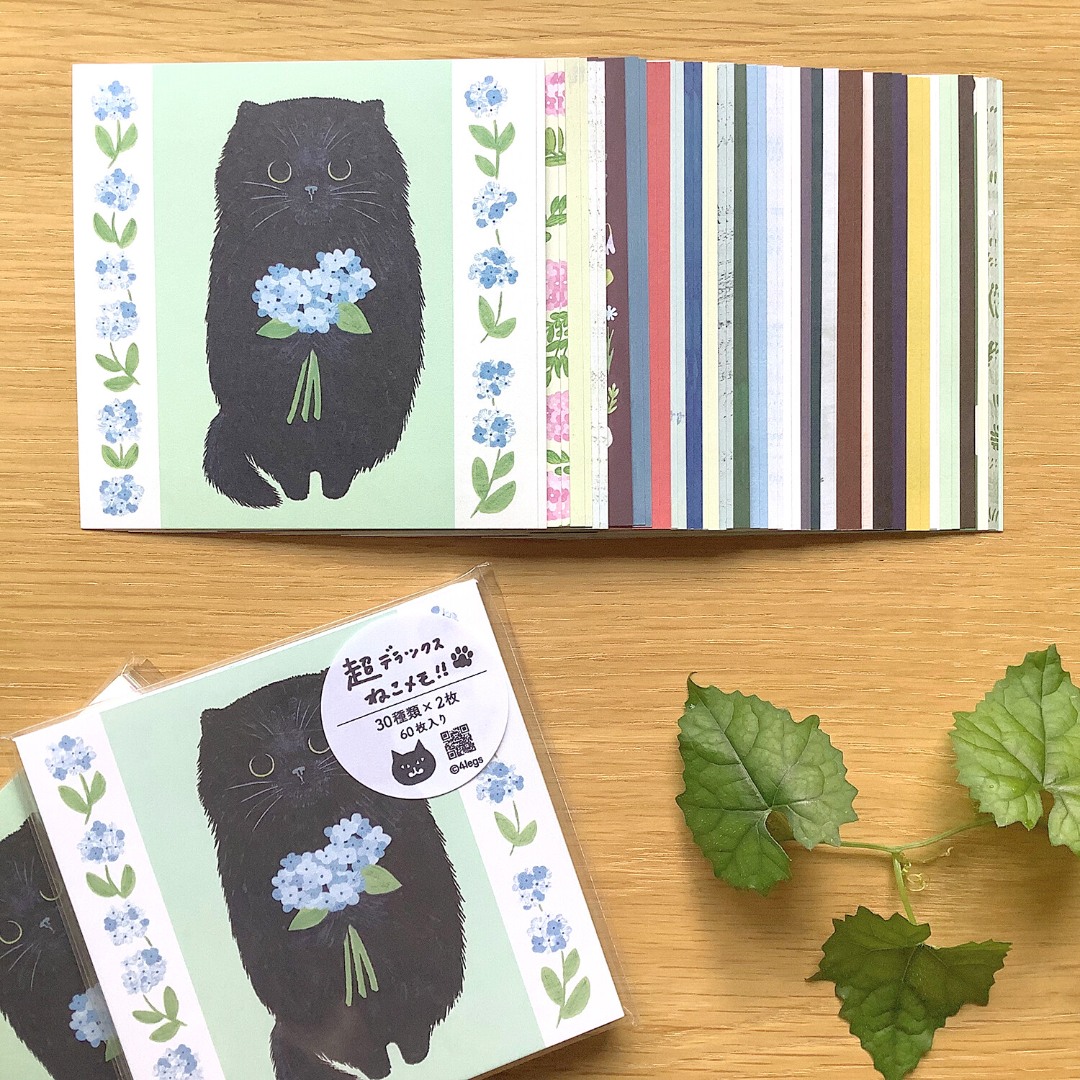 4Legs Notepaper Set - 30 Different Cats