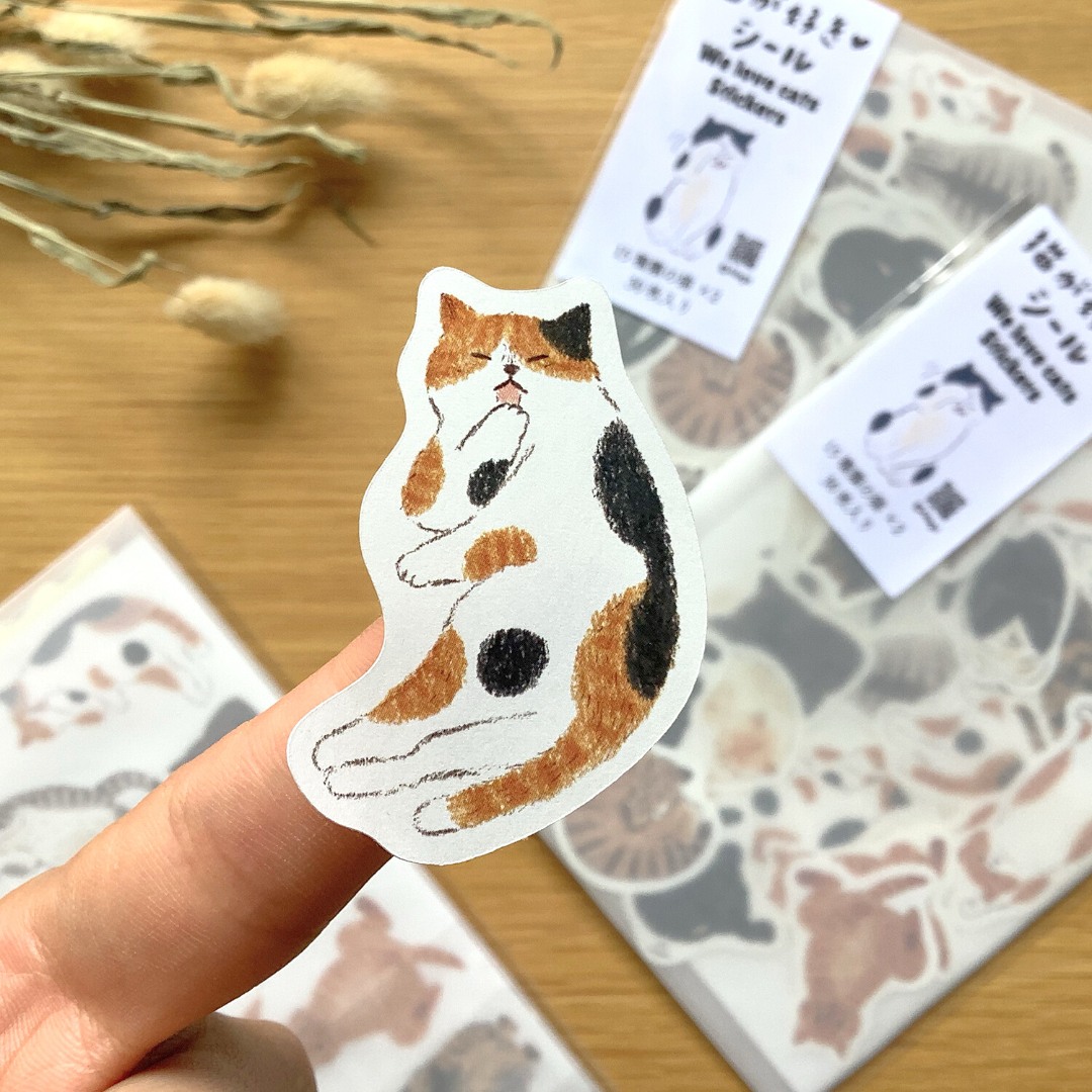 4Legs Flake Sticker Set - I Like Cats