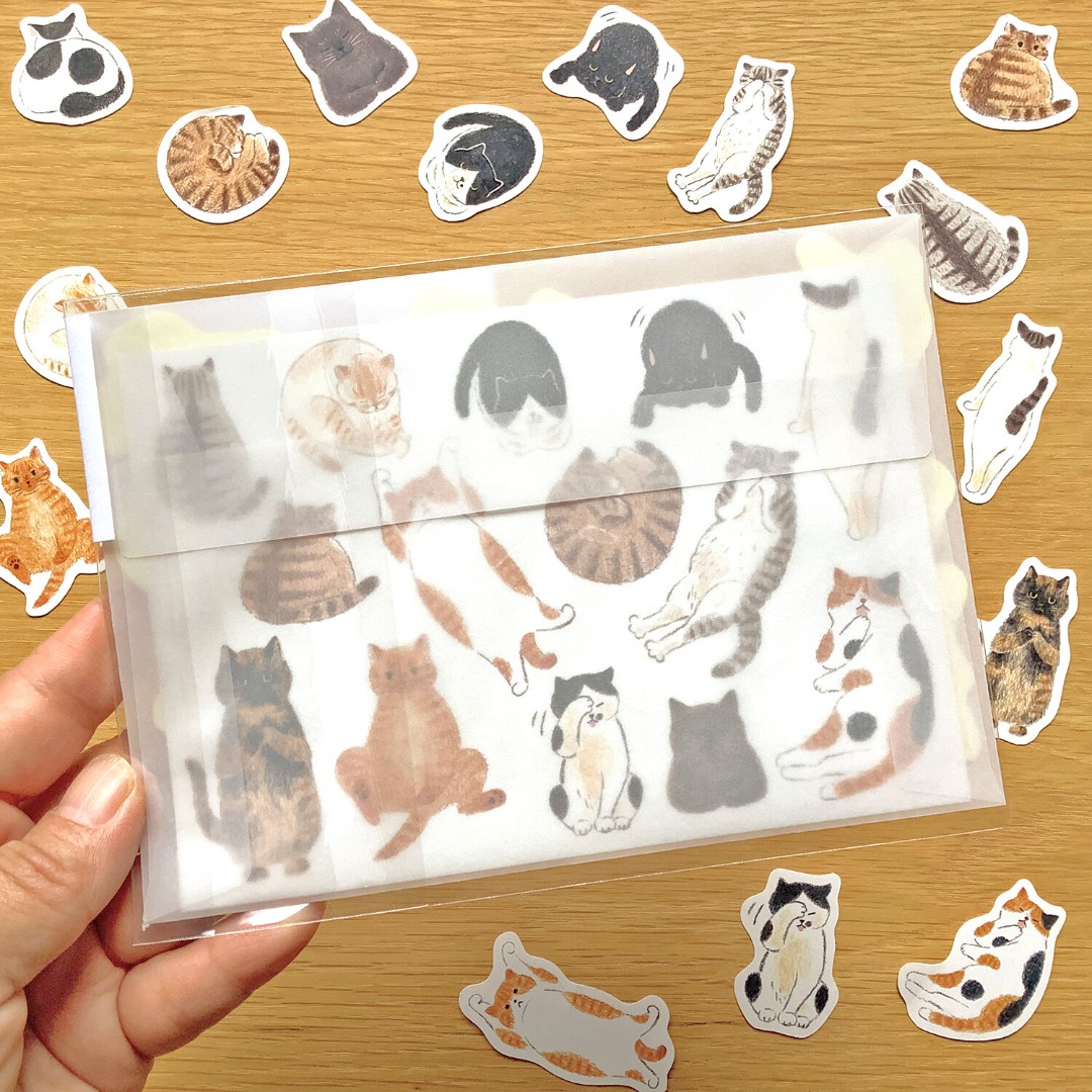 4Legs Flake Sticker Set - I Like Cats