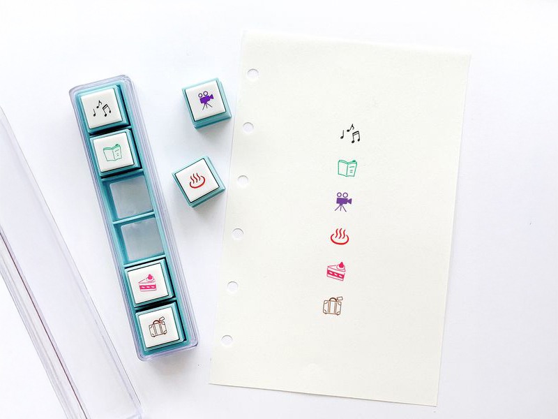 Kodomo no Kao Pochitto Pick Stamp - Hobbies