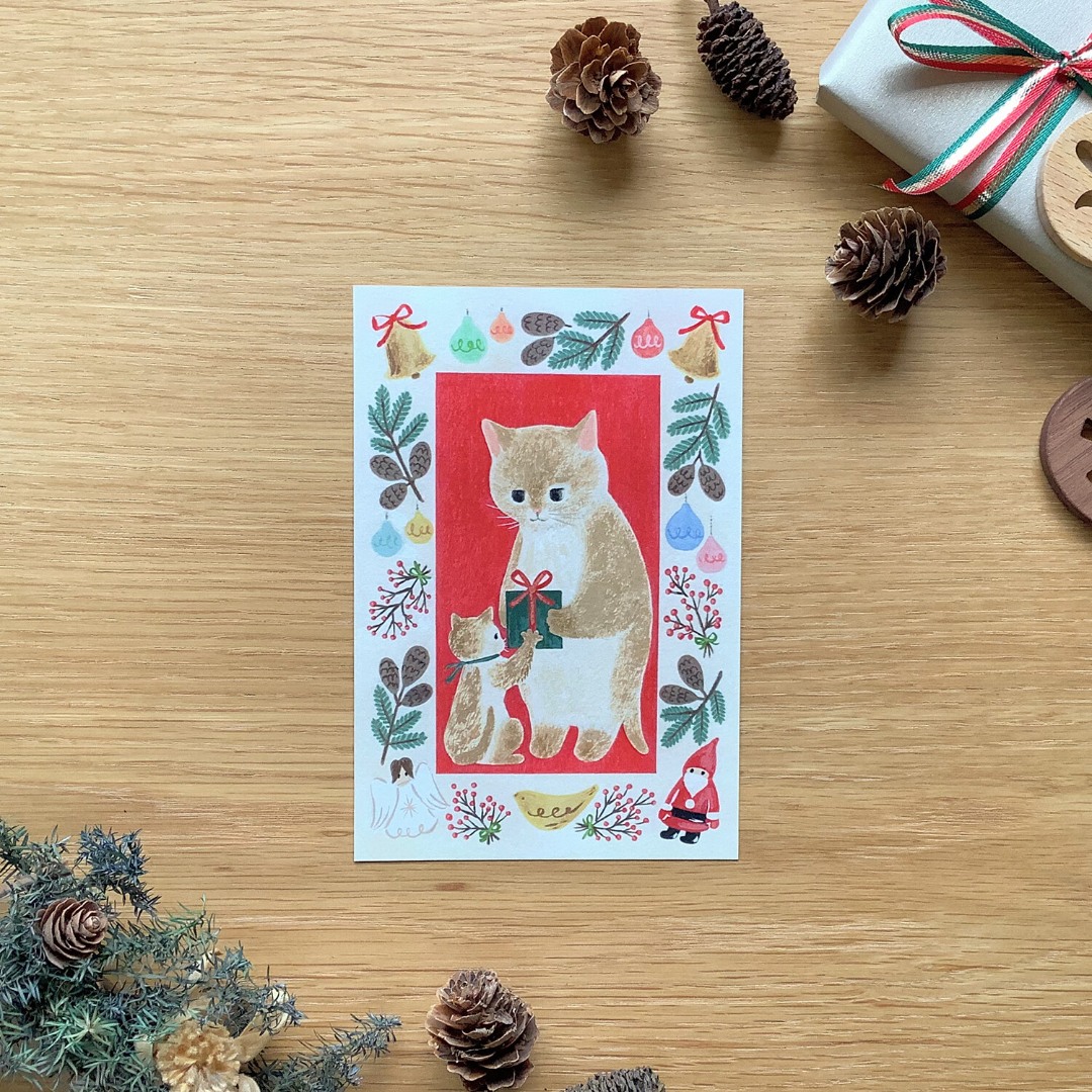 4Legs Postcard - Christmas Present