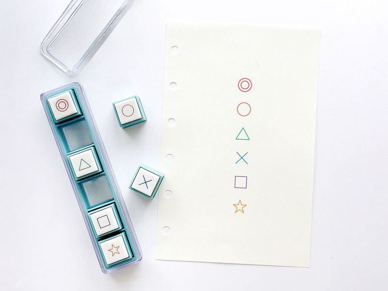 Kodomo no Kao Pochitto Pick Stamp - Symbols