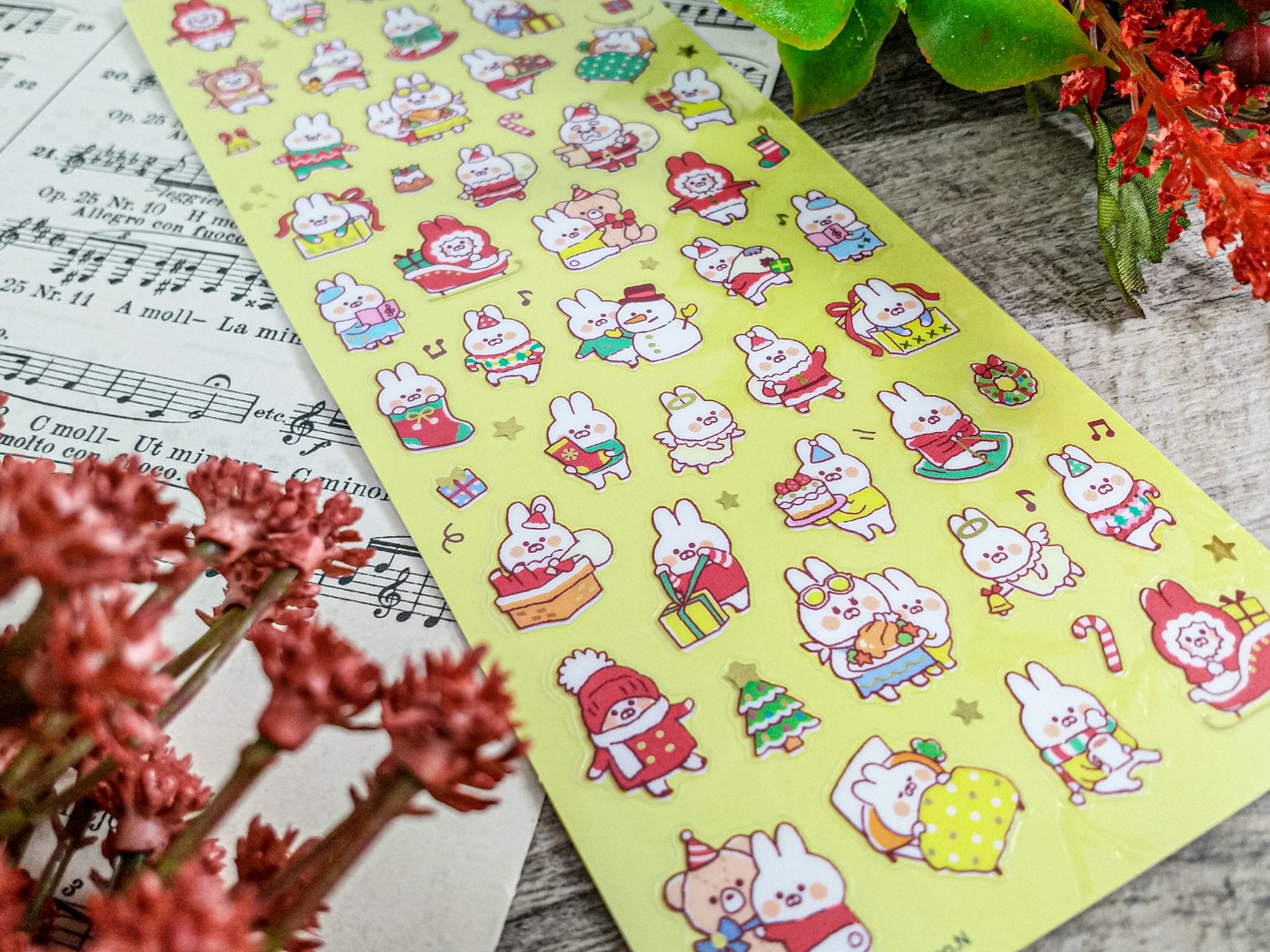 Mindwave Winter Stickers 81985 - Jolly Rabbit