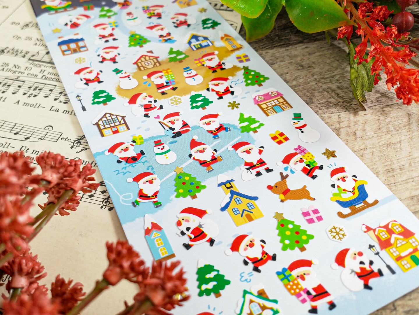 Mindwave Winter Stickers 82477 - Petit Santa Village