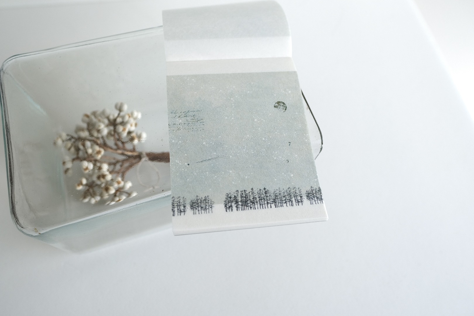 Yohaku Memo Pad M-196 - Starry Sky