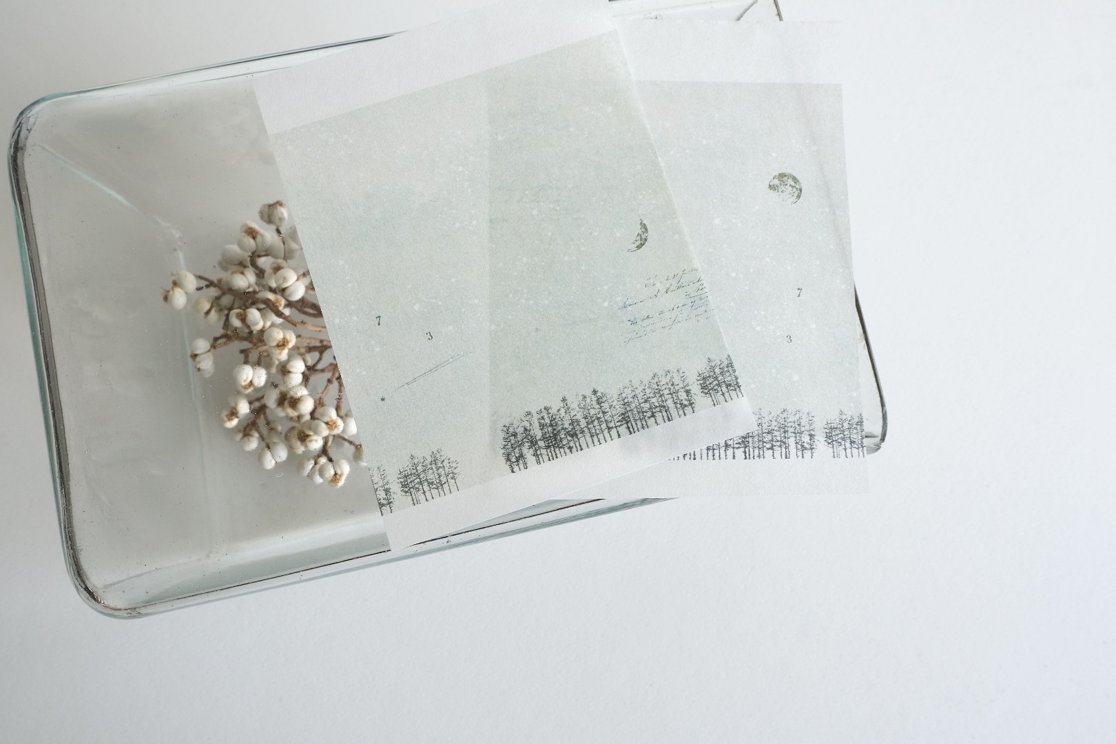 Yohaku Memo Pad M-196 - Starry Sky