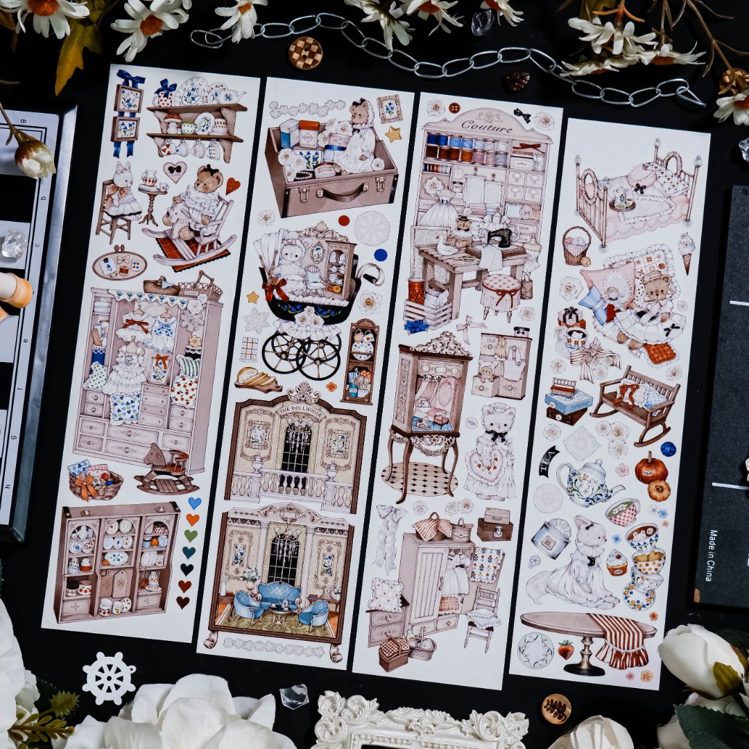 Shine Washi Tape Sample - Canelé Dollhouse