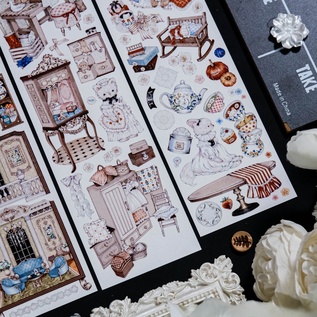 Shine Washi Tape Sample - Canelé Dollhouse