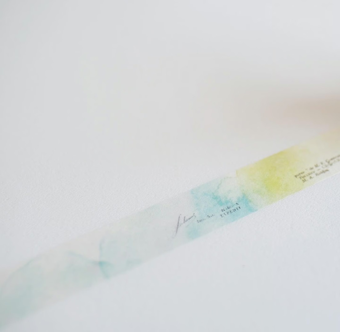 Yohaku Washi Tape Limited Edition YB-043 - Ame no Ato