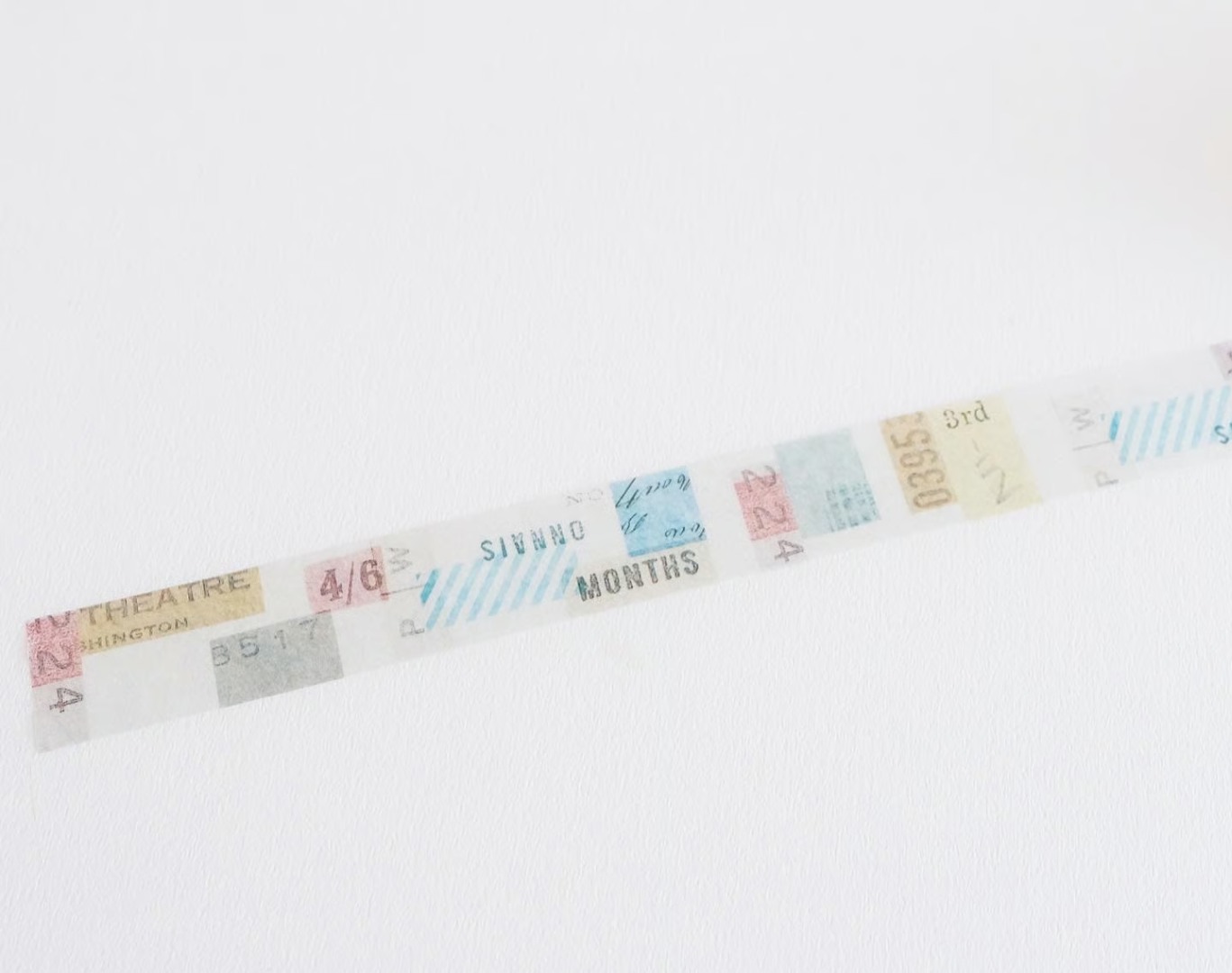 Yohaku Washi Tape Limited Edition YSL-004 - Motif