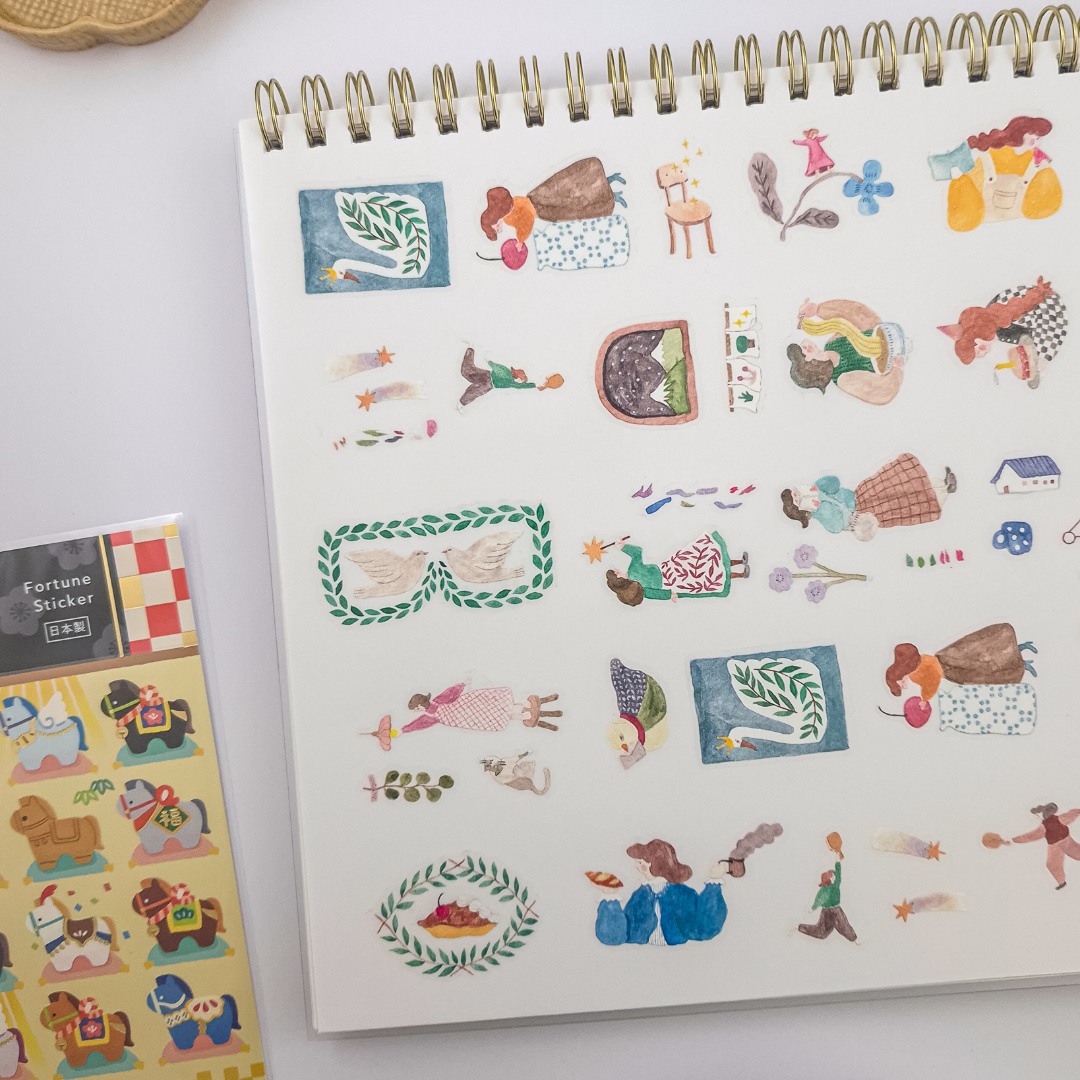 Ivy Snow Kiss-Cut PET Tape - A Lovely Day