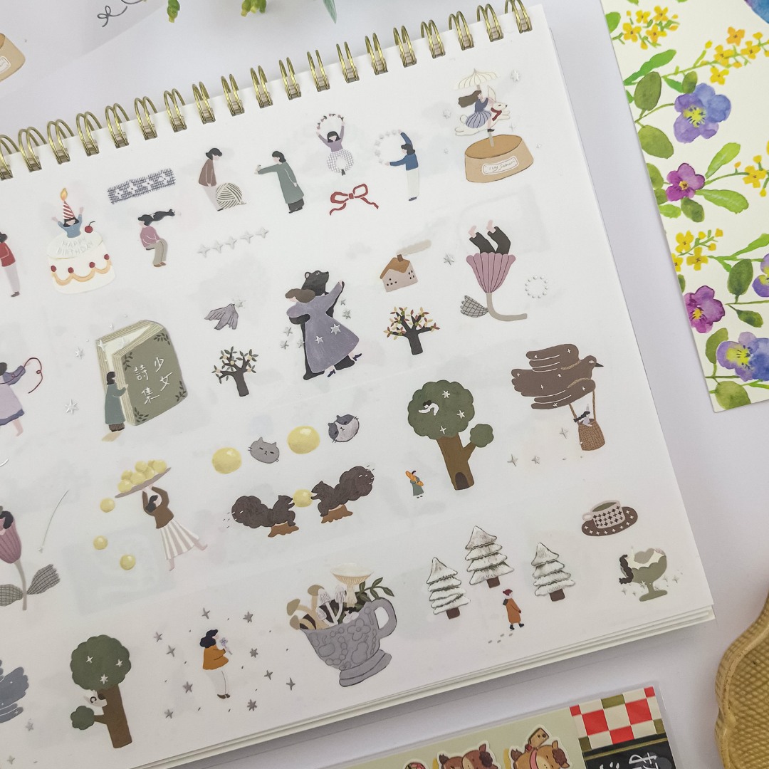 Ivy Snow PET Tape - Daydream