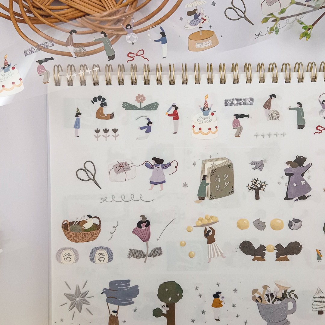 Ivy Snow PET Tape - Daydream