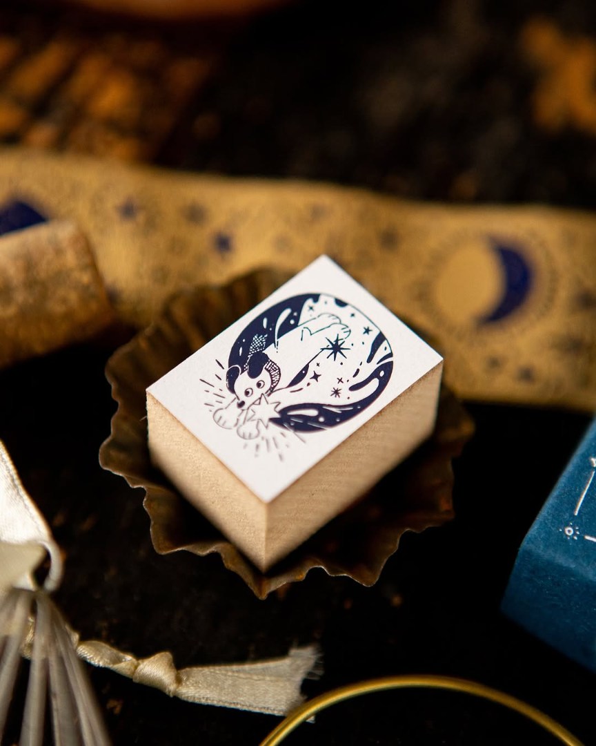 OURS Rubber Stamps - The Gift Lucky Star