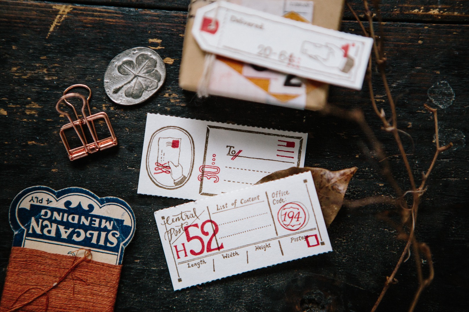 OURS Letterpress Book - Postal