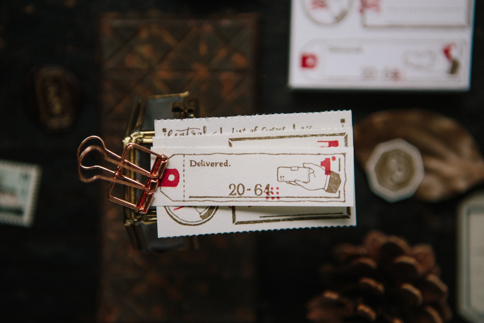 OURS Letterpress Book - Postal