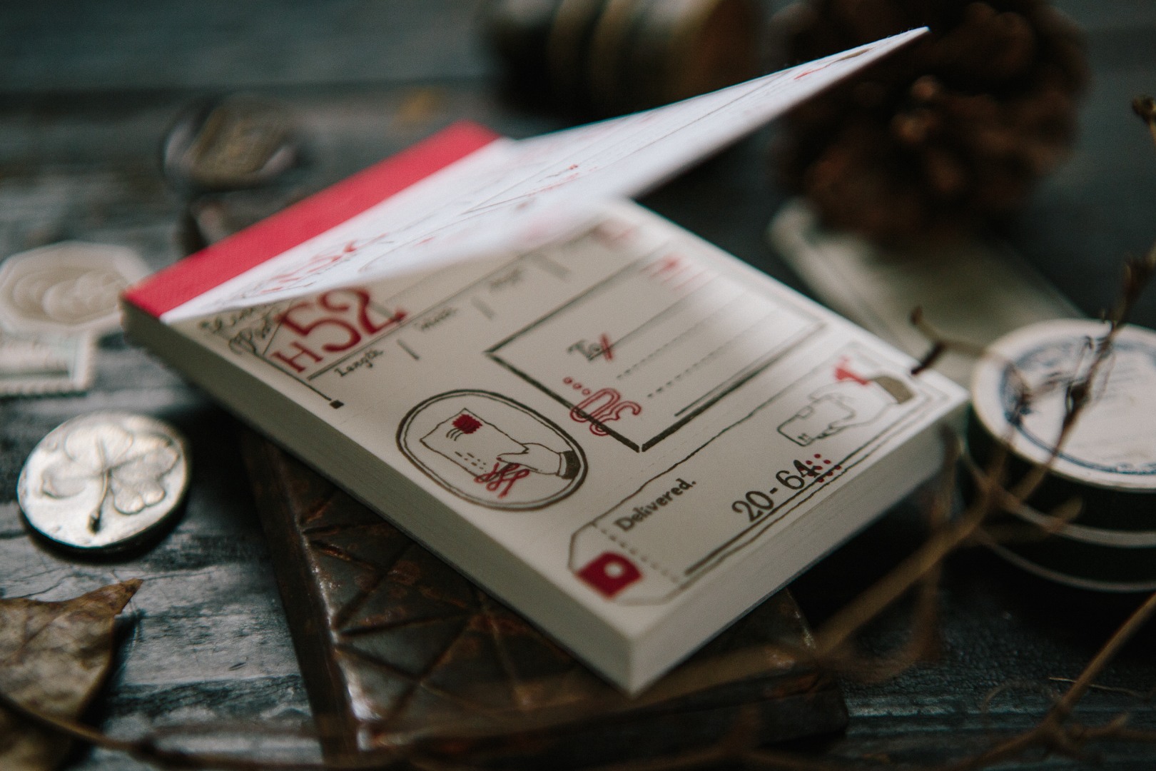 OURS Letterpress Book - Postal