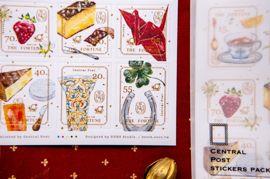 OURS Stamp Stickers - The Fortune