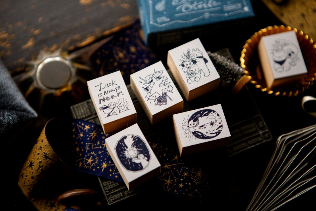 OURS Rubber Stamps - The Gift Lucky Star