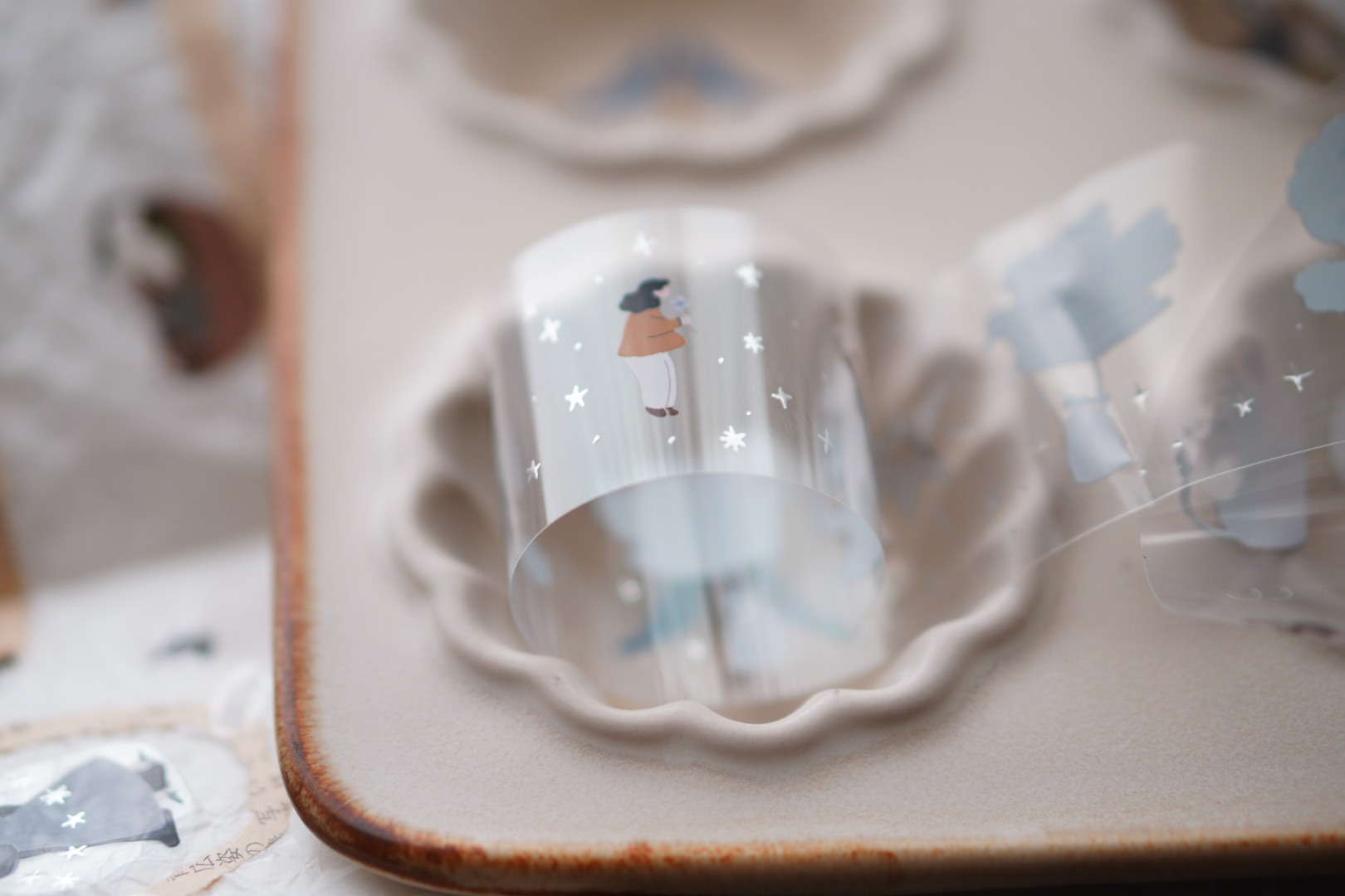 Ivy Snow PET Tape - Daydream