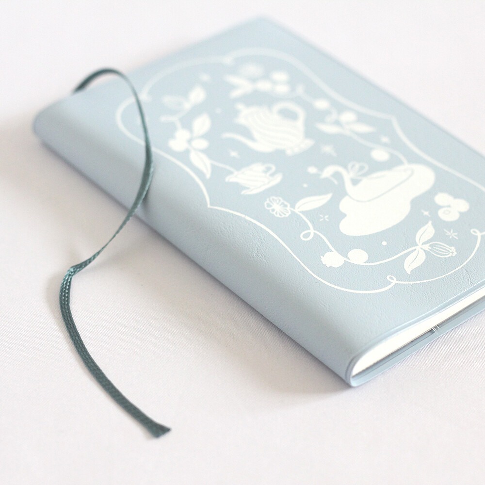 Papier Platz x A La Caldo Pocket Log Notebook - Swan