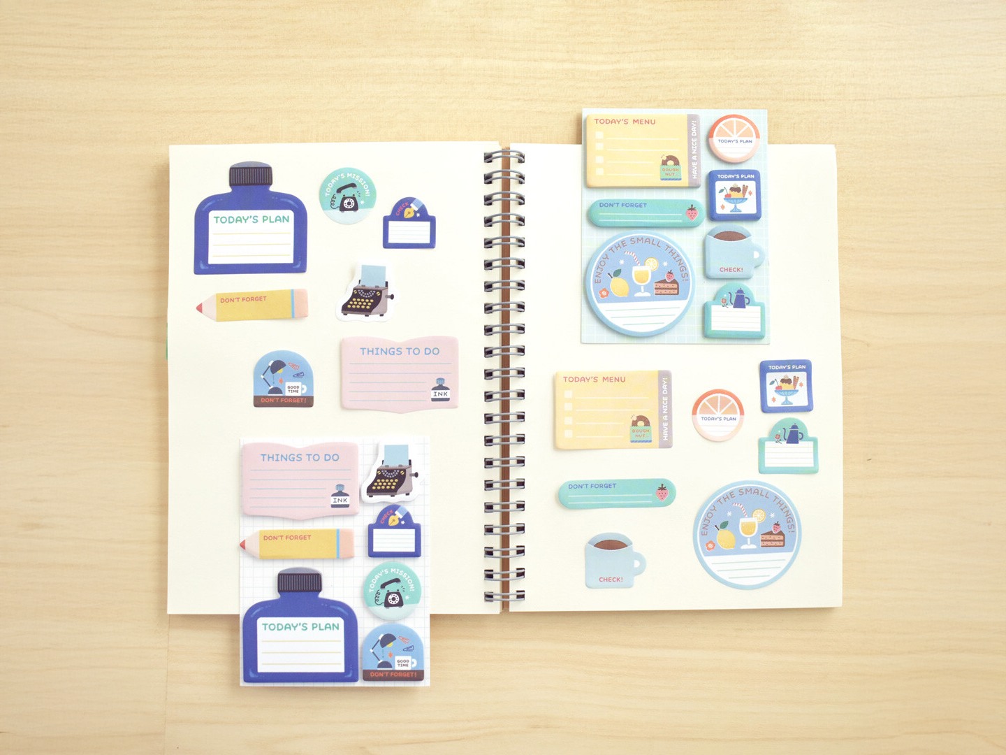 Papier Platz x Eric Mini Sticky Notes - Fruit And Sweets