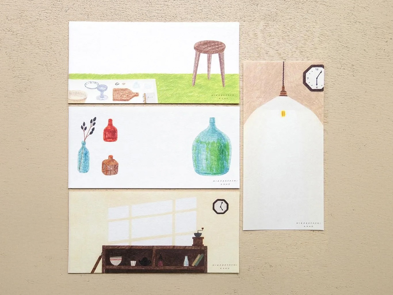 Cozyca x Hirabayashi Kano Notepad - Antique Shop