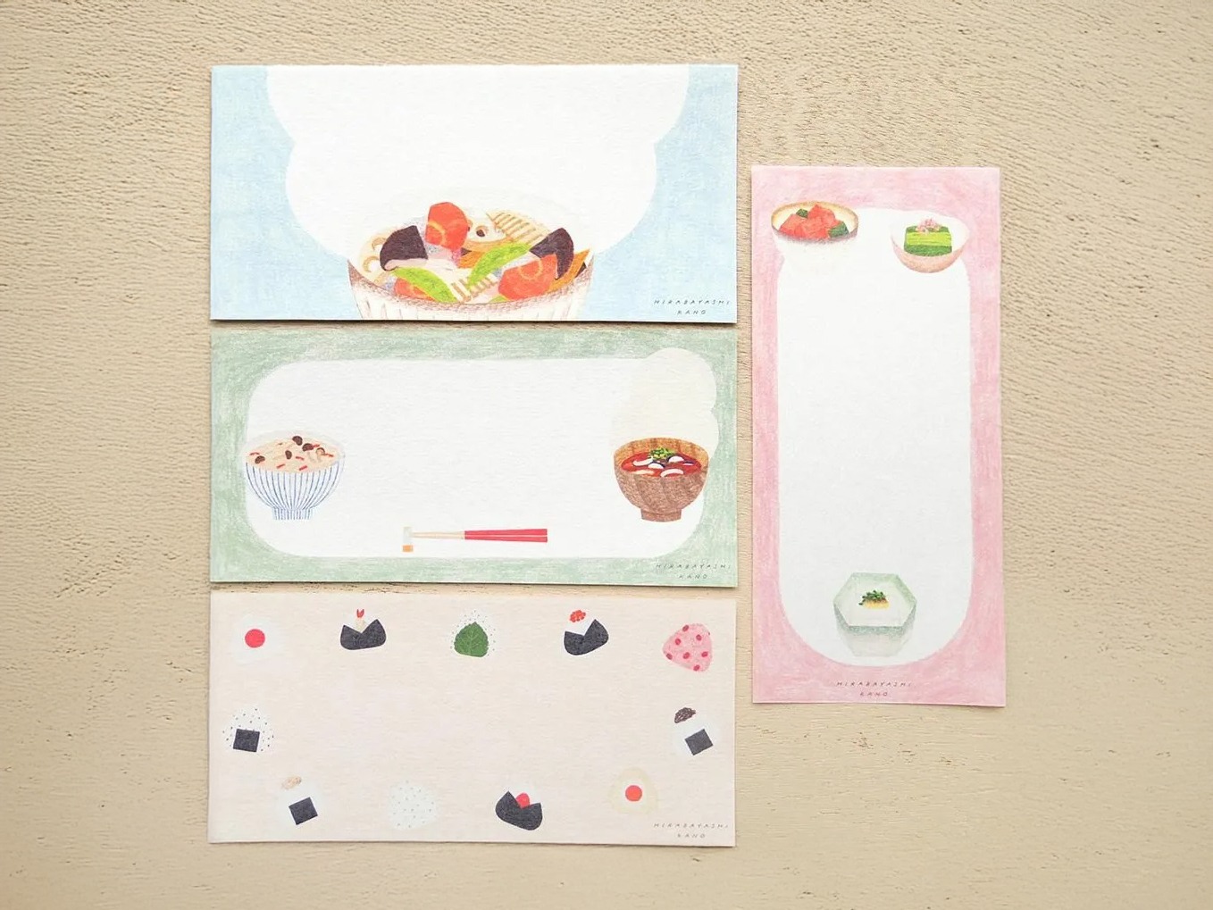 Cozyca x Hirabayashi Kano Notepad - Washoku