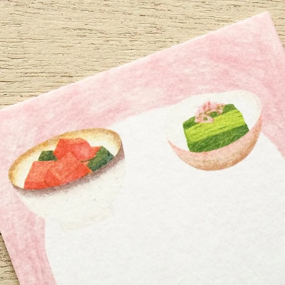 Cozyca x Hirabayashi Kano Notepad - Washoku