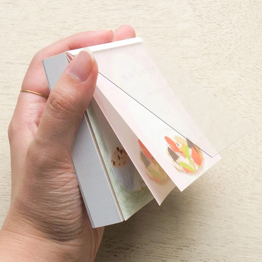 Cozyca x Hirabayashi Kano Memo Pad - Washoku