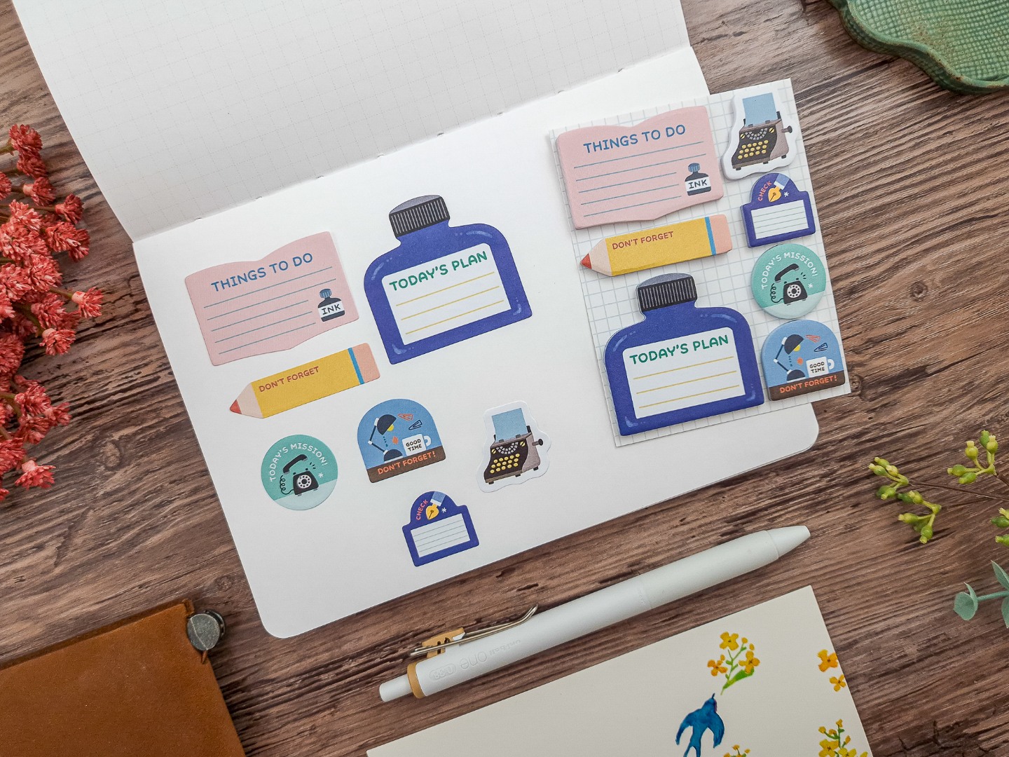 Papier Platz x Eric Mini Sticky Notes - Stationery