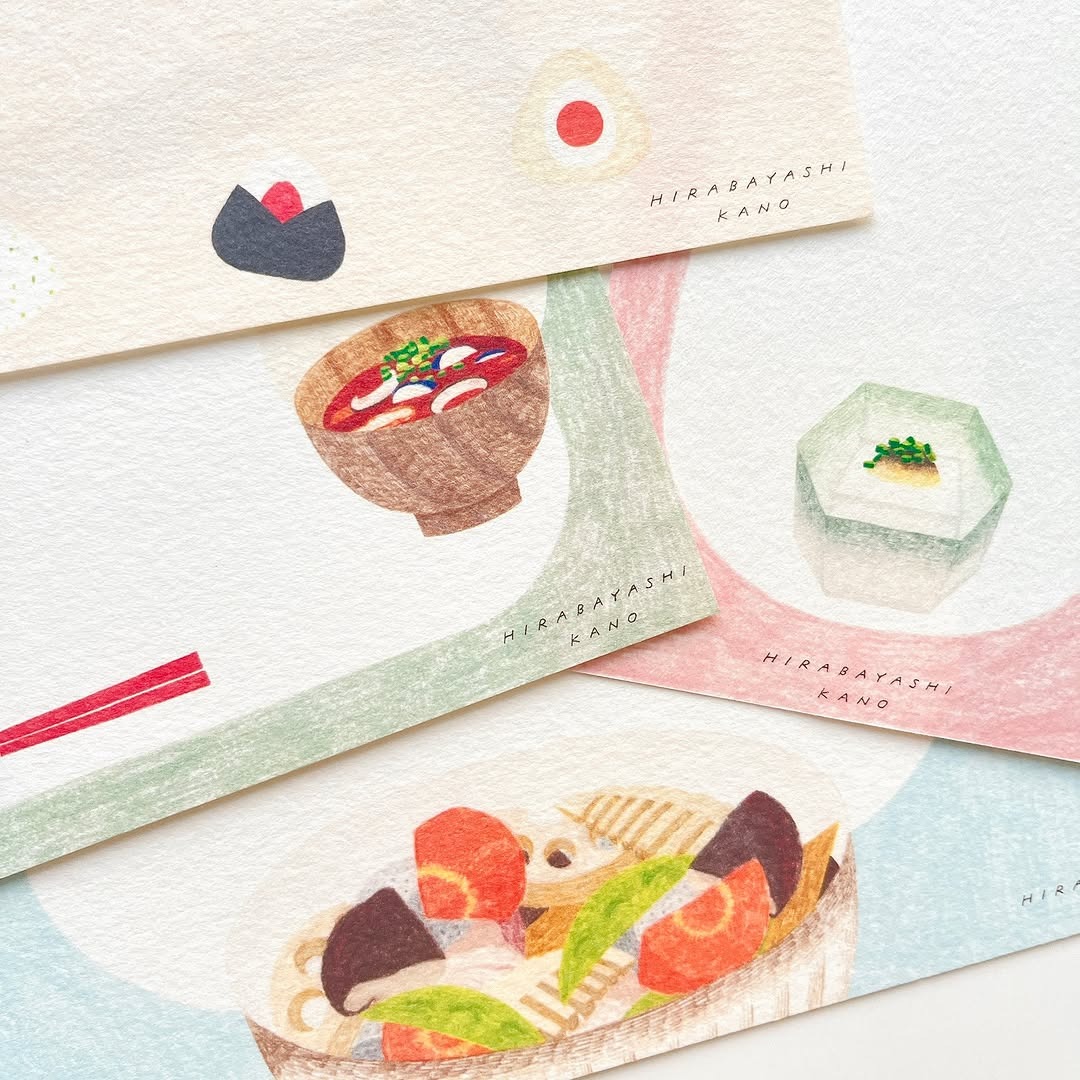 Cozyca x Hirabayashi Kano Notepad - Washoku