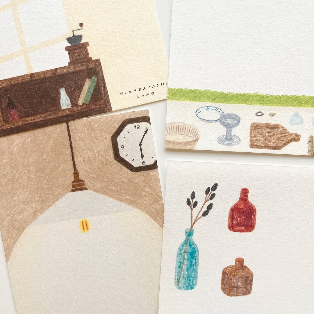 Cozyca x Hirabayashi Kano Notepad - Antique Shop