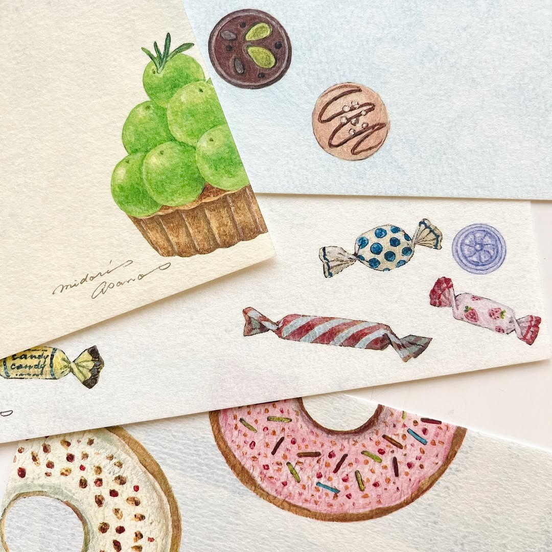 Cozyca x Midori Asano Notepad - Three O'clock