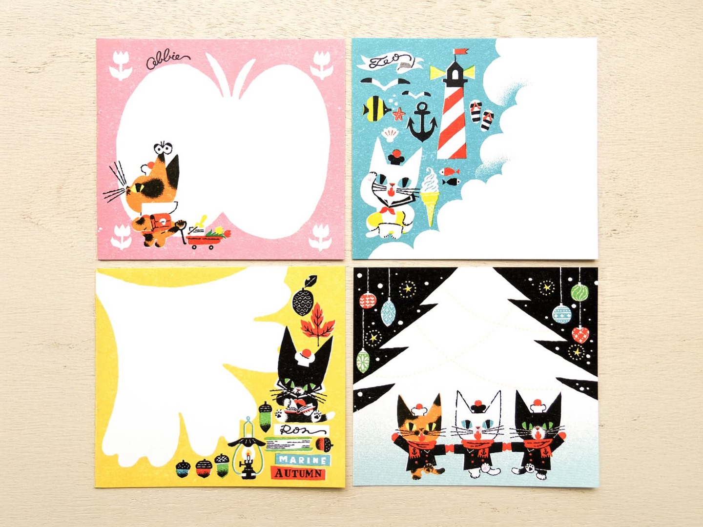 Cozyca x Kuro Neko Isho Memo Pad - My Little Teo