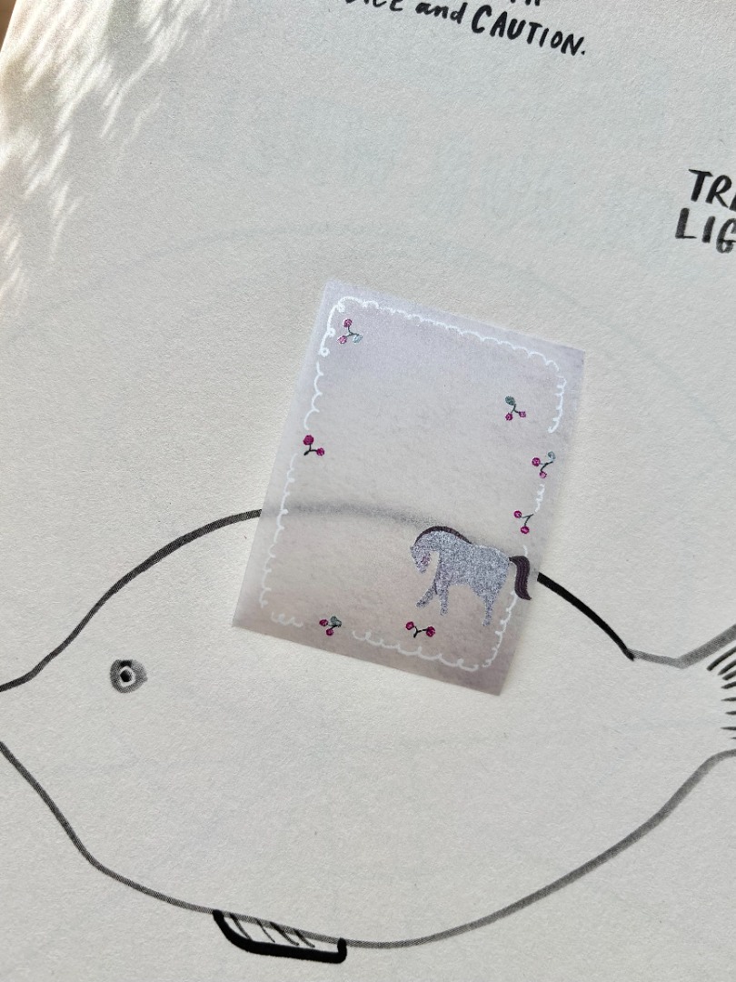 Pion Tracking Paper Tape - Forest Poem