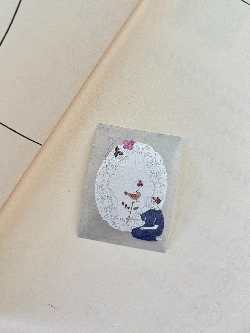 Pion Tracking Paper Tape - Forest Poem