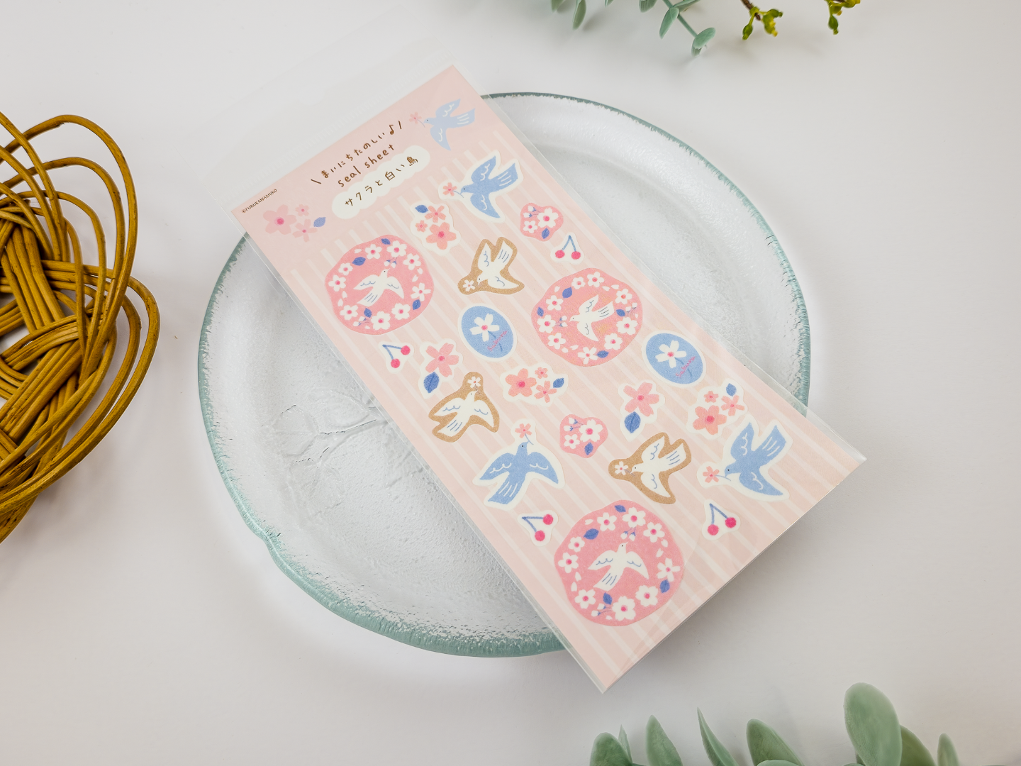 Furukawa Stickers QS364 - Sakura Birds