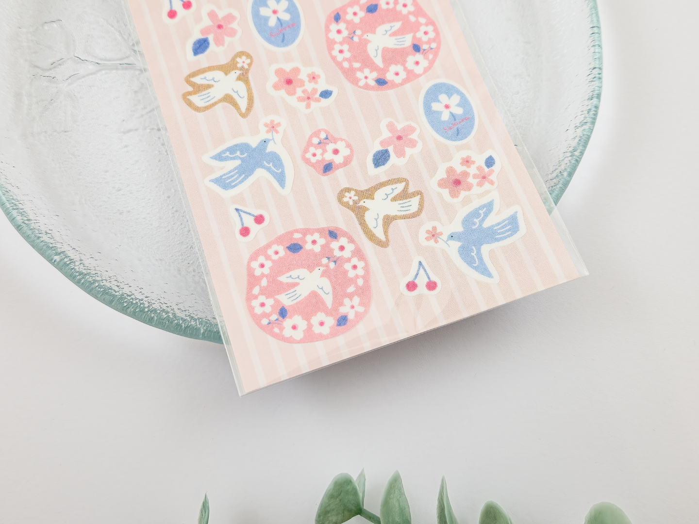 Furukawa Stickers QS364 - Sakura Birds