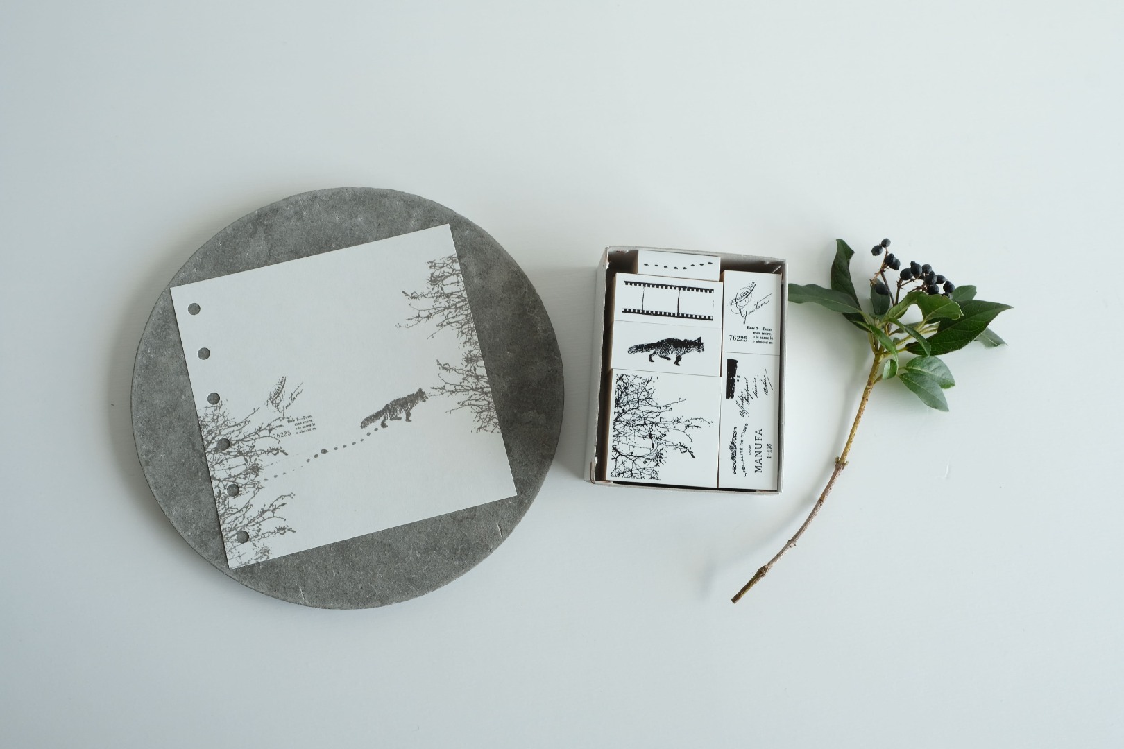 Yohaku Rubber Stamp S-126 - Shinsetsu