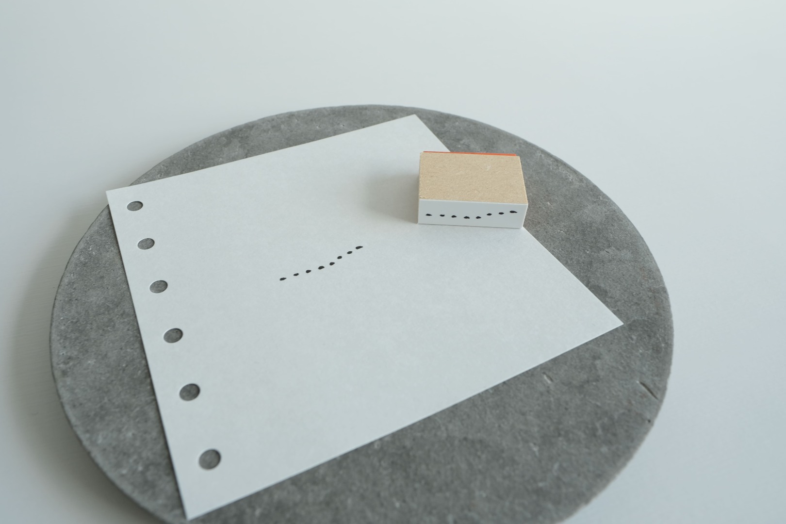 Yohaku Rubber Stamp S-129 - Footprints