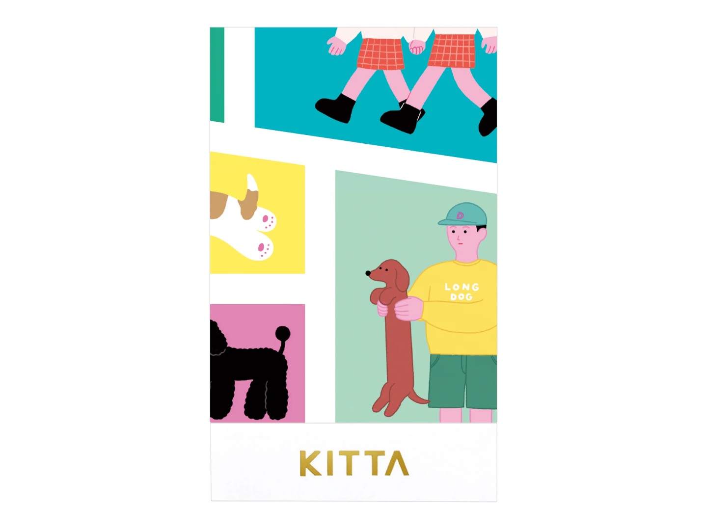 KITTA Special Stamp Stickers KITPP008 - Dog