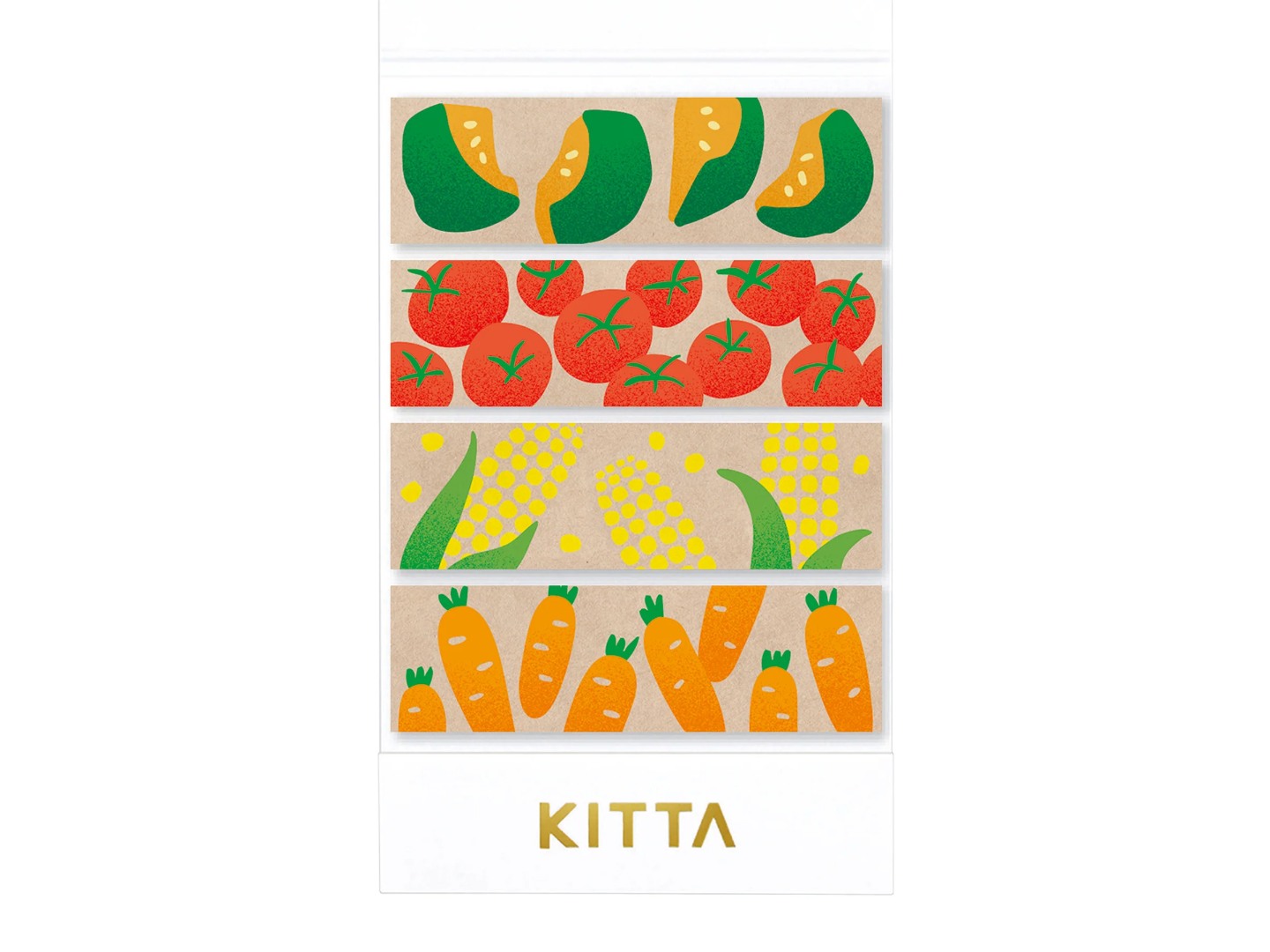 KITTA Washi Stickers Special KITPP011 - Vegetables