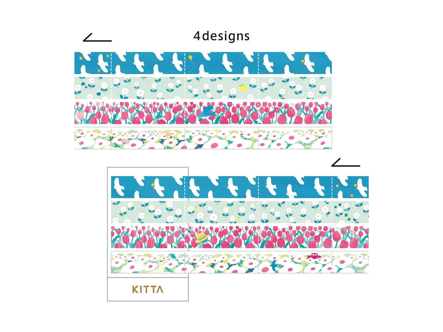 KITTA JABARA Stickers KITZ001 - Fukei