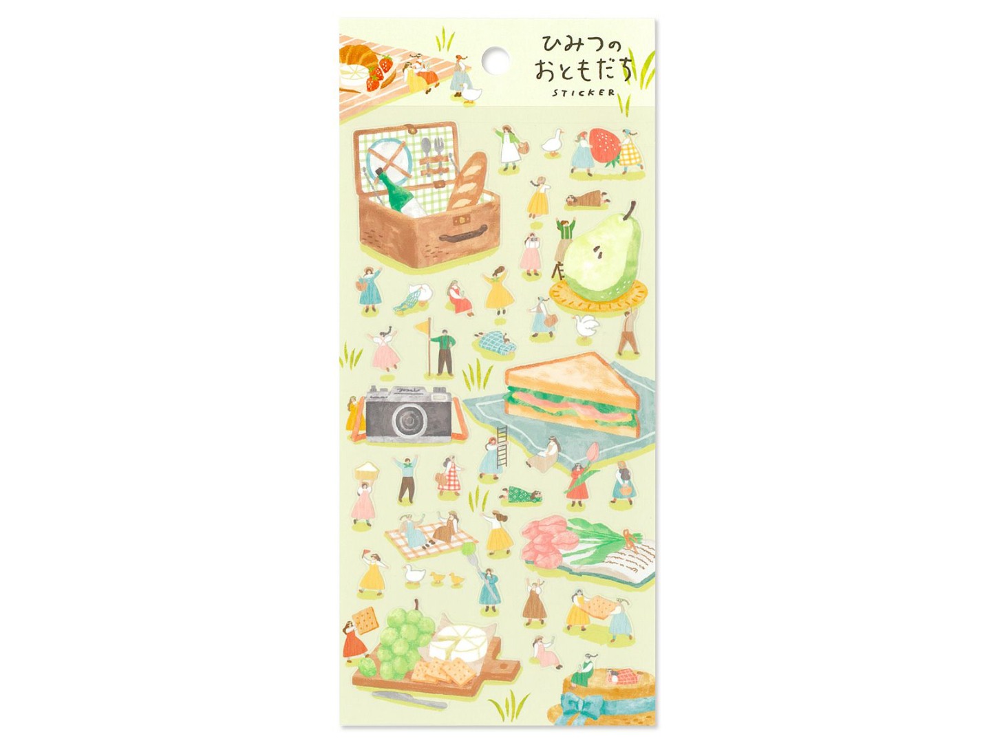 Mindwave Clear Sticker Sheet 82689 - Secret Picnic