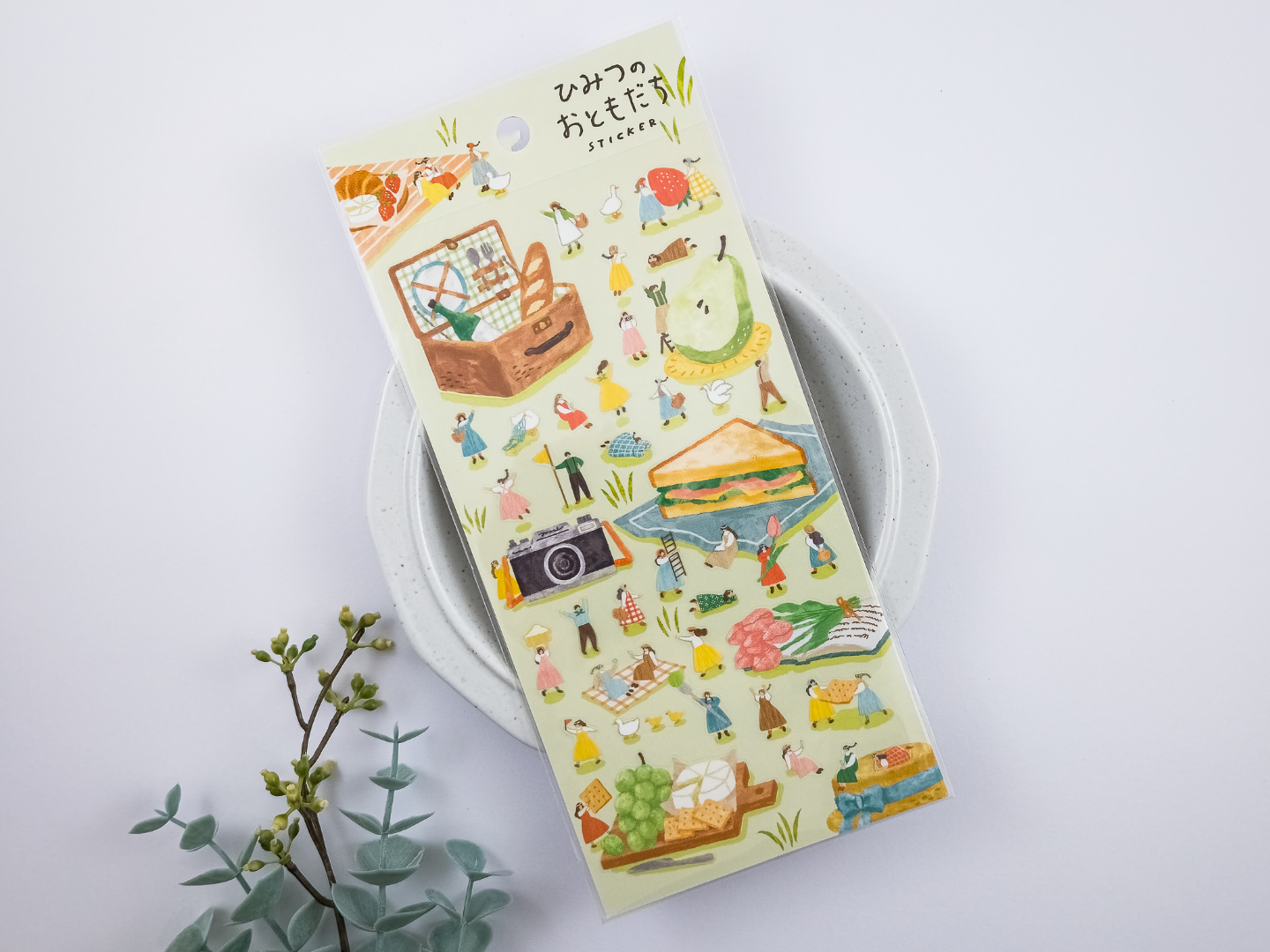 Mindwave Clear Sticker Sheet 82689 - Secret Picnic