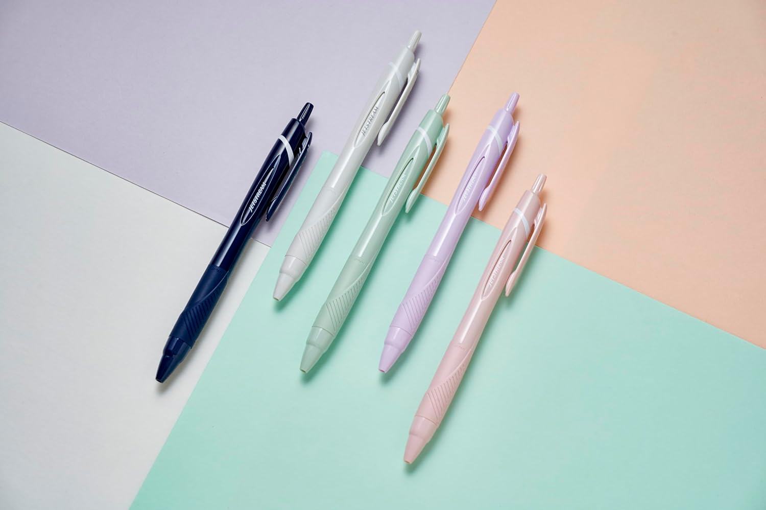 Uni Jetstream Standard Ballpoint Pen 0.38 mm Black Ink - Light Gray