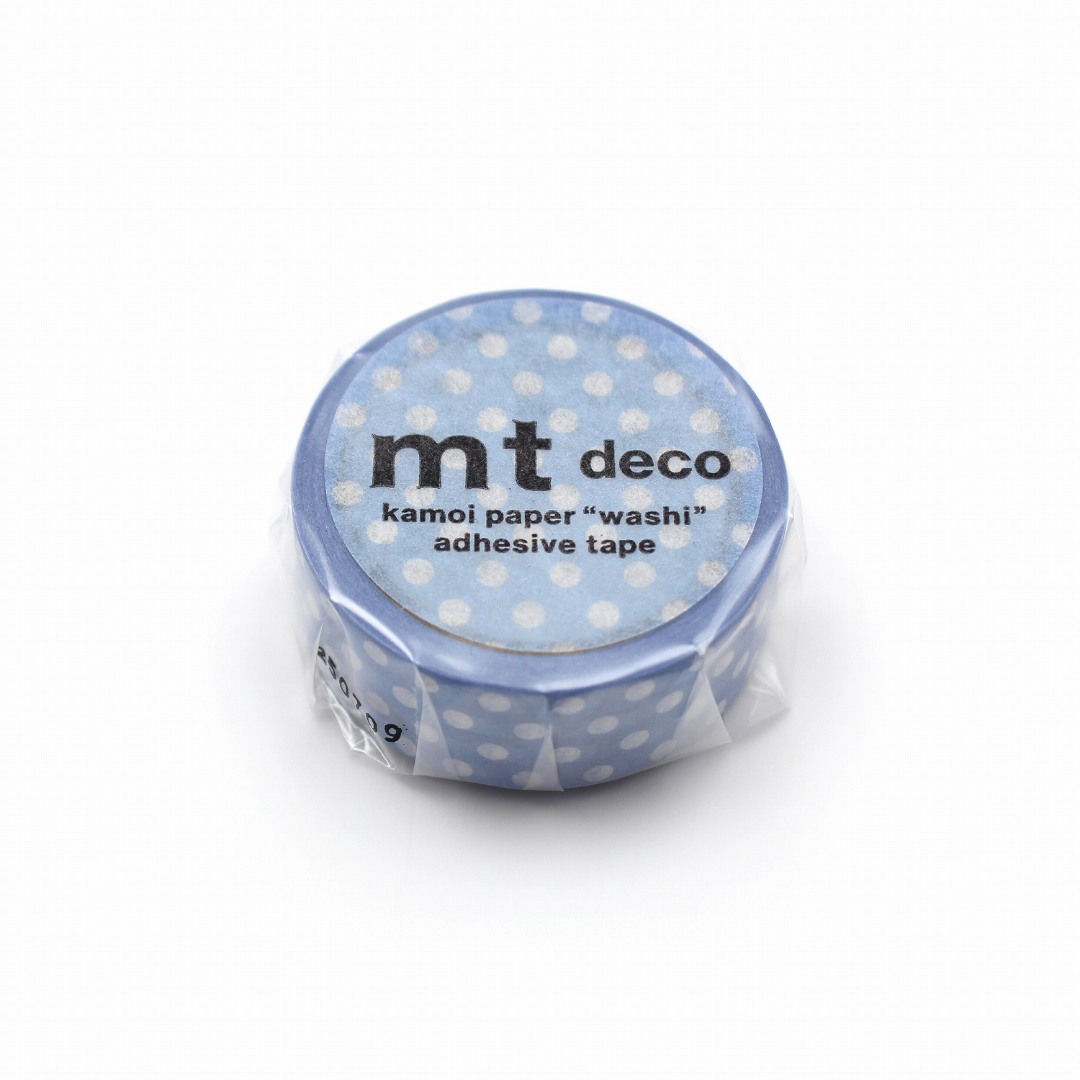 mt Washi Tape Dot - Light Blue Purple